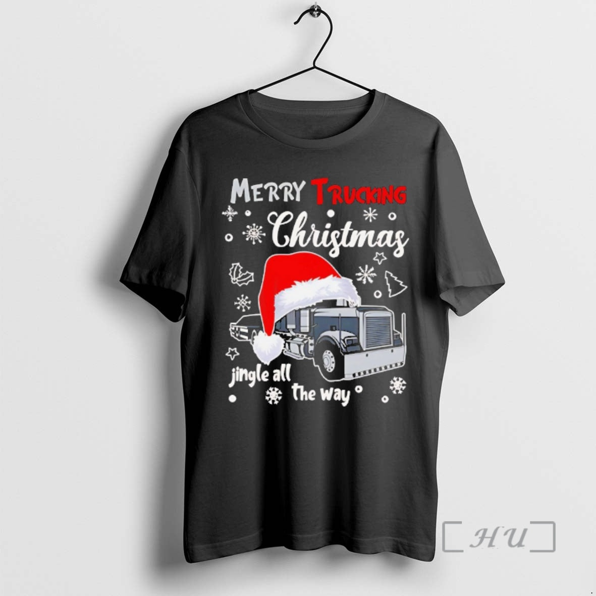 Officials Merry Trucking Christmas Jingle All The Way T-Shirts, Hoodie, Sweatshirt | InkRitualCo.com