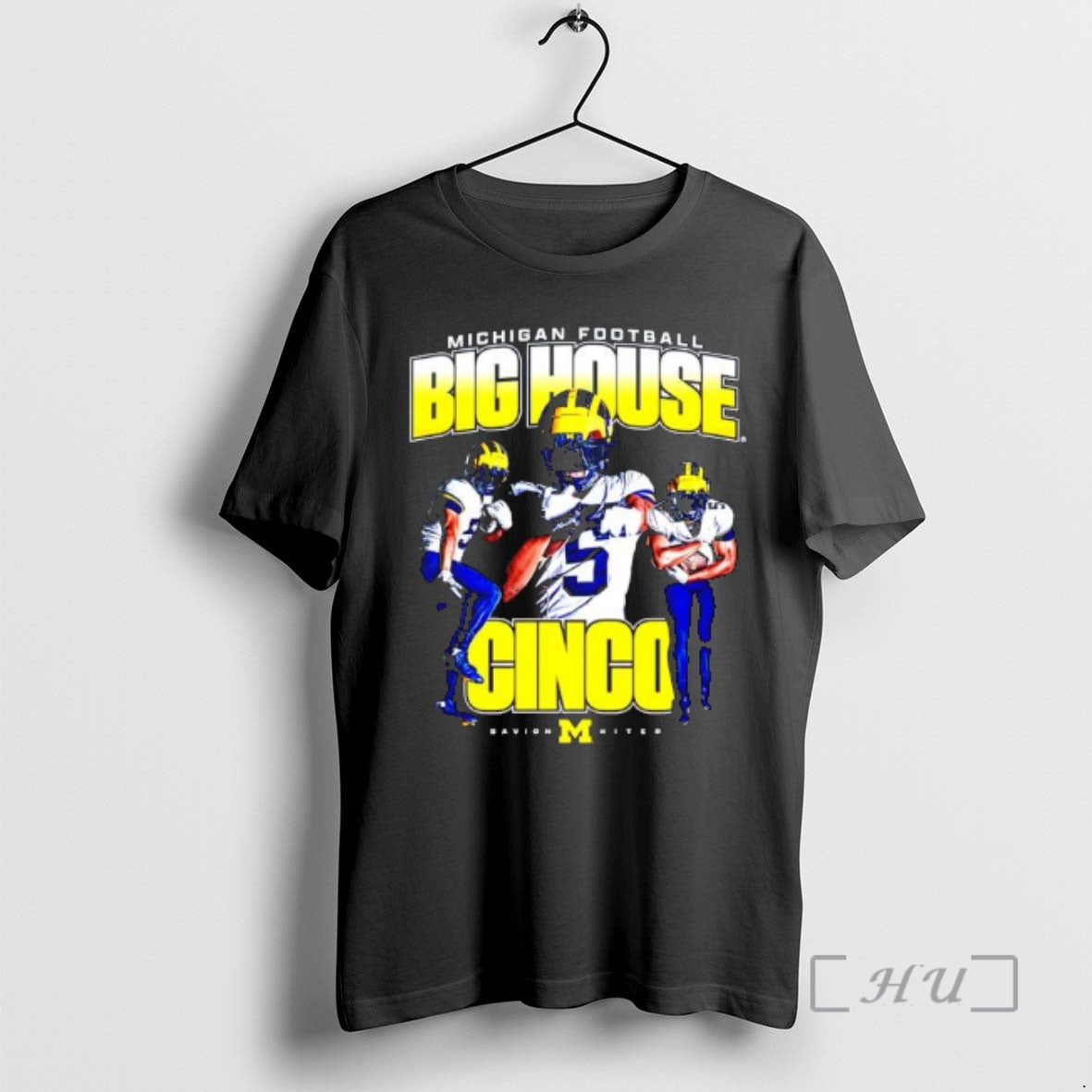 Officials Michigan Football Michigan Savion Hiter Big House Cinco T-Shirts, Hoodie, Sweatshirt | InkRitualCo.com