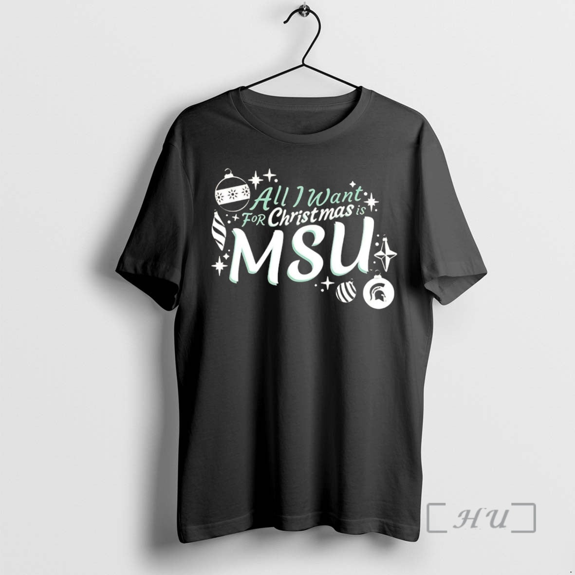 Officials Michigan State Spartans All I Want For Christmas T-Shirts, Hoodie, Sweatshirt | InkRitualCo.com