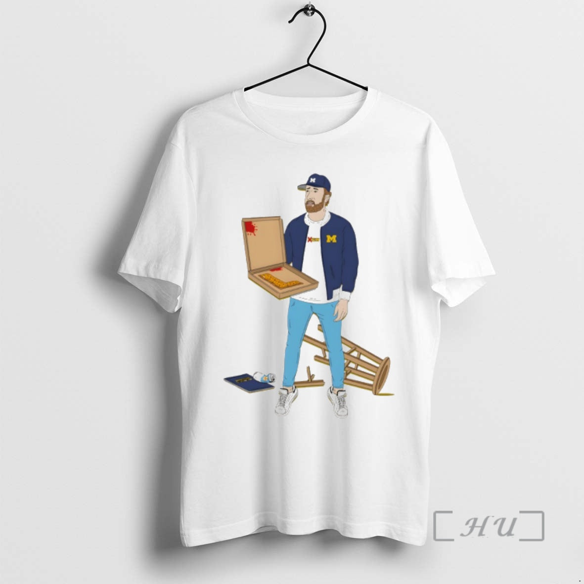 Officials Michigan Wolverines Football Holding Pizza Meme T-Shirts, Hoodie, Sweatshirt | InkRitualCo.com