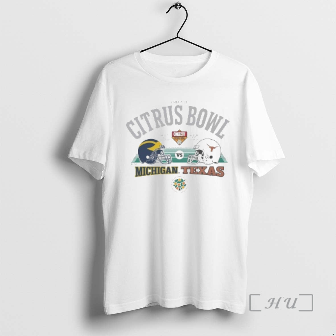 Officials Michigan Wolverines Vs Texas Longhorns 2025 Cheez It Citrus Bowl Head To Head Premium T-Shirts, Hoodie, Sweatshirt
