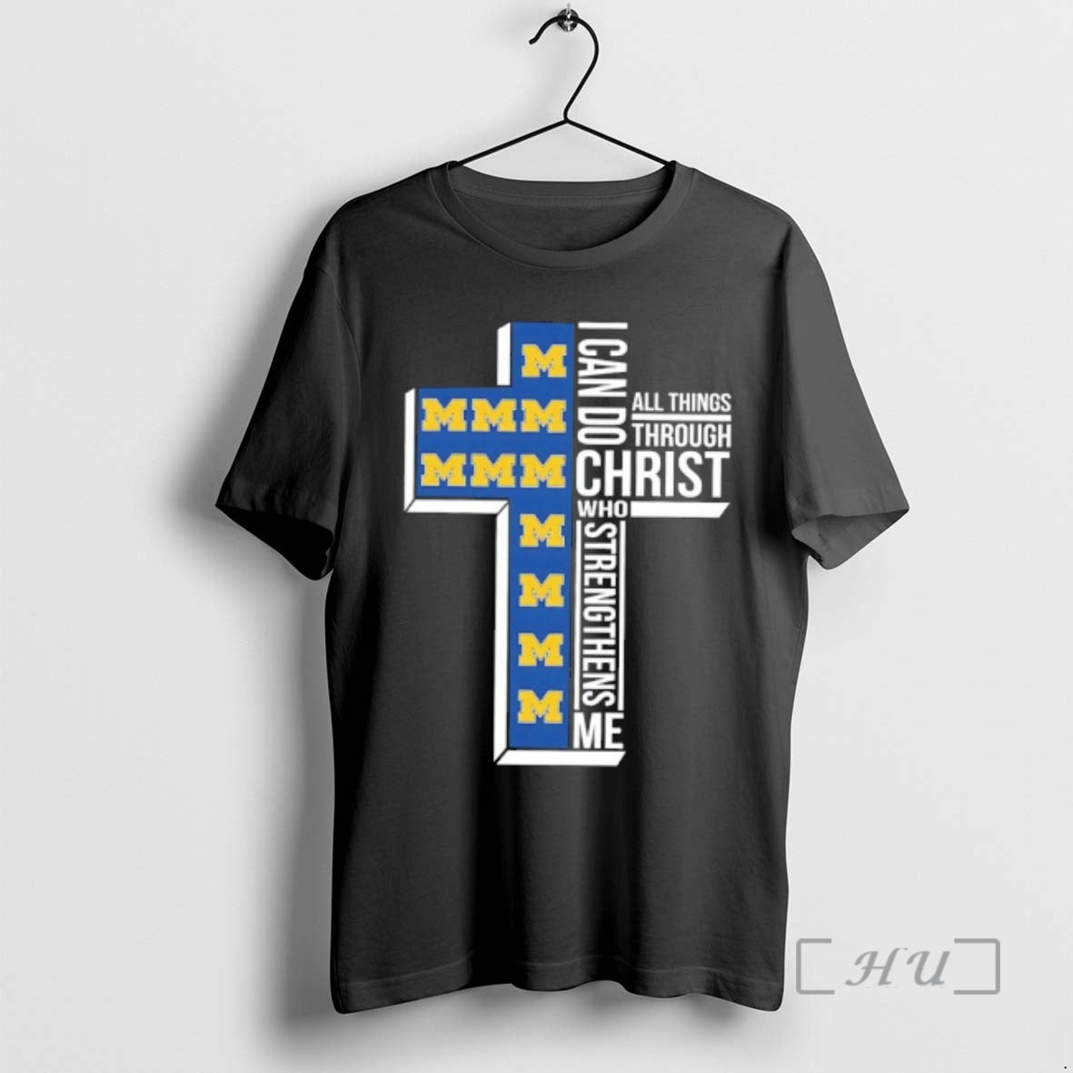 Officials Michigan Wolverines Womens Basketball I Can All Things Do Through Christ Who Strengthens Me T-Shirts, Hoodie,...