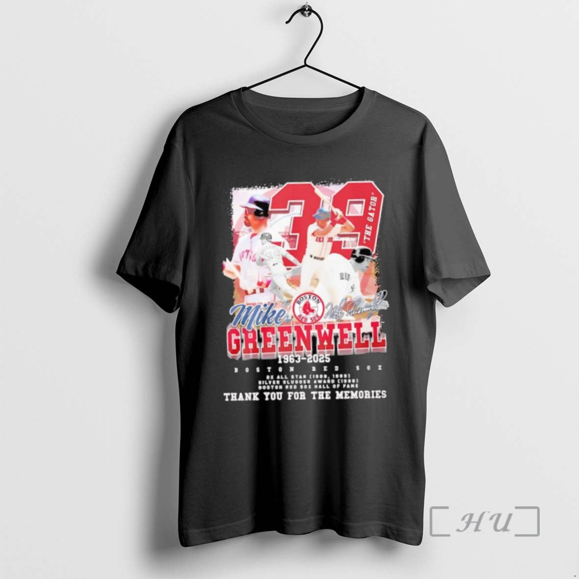 Officials Mike Greenwell Boston Red Sox The Gator Signature 1963 2025 Thank You For The T-Shirts, Hoodie, Sweatshirt