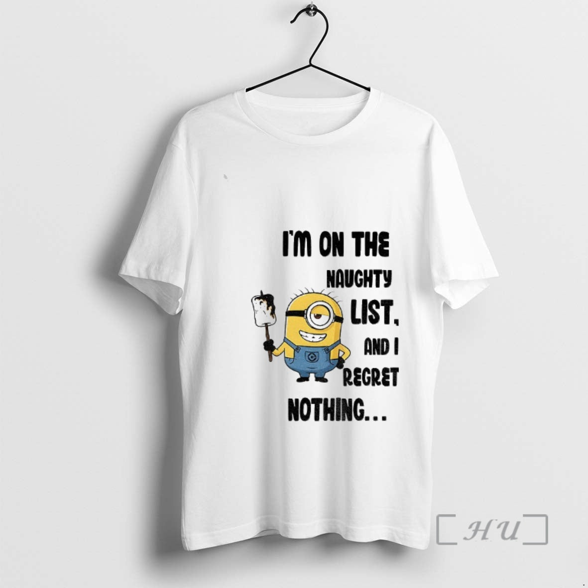 Officials Minion Im On The Naughty List And I Regret Nothing Premium T Shirts Sweater Hoodie, Sweatshirt | InkRitualCo.com