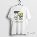 Officials Minion The World Would Be A Nicer Place If Everyone Took A Chill Pill T-Shirts, Hoodie, Sweatshirt