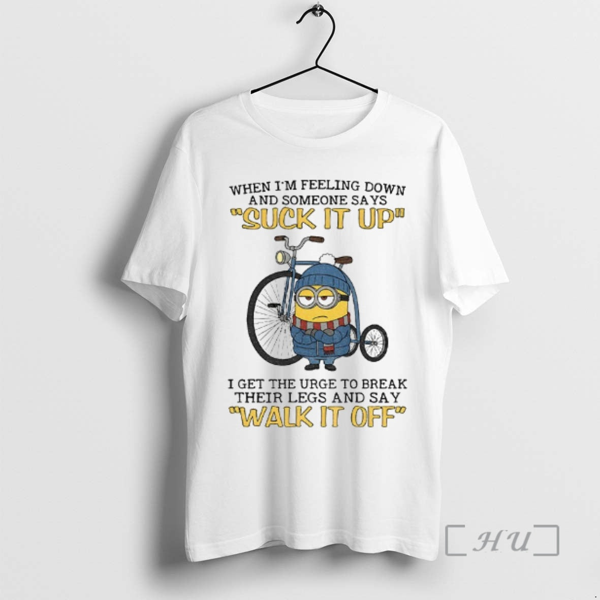 Officials Minion When Im Feeling Down And Some Days Suck It Up I Get The T-Shirts, Hoodie, Sweatshirt | InkRitualCo.com