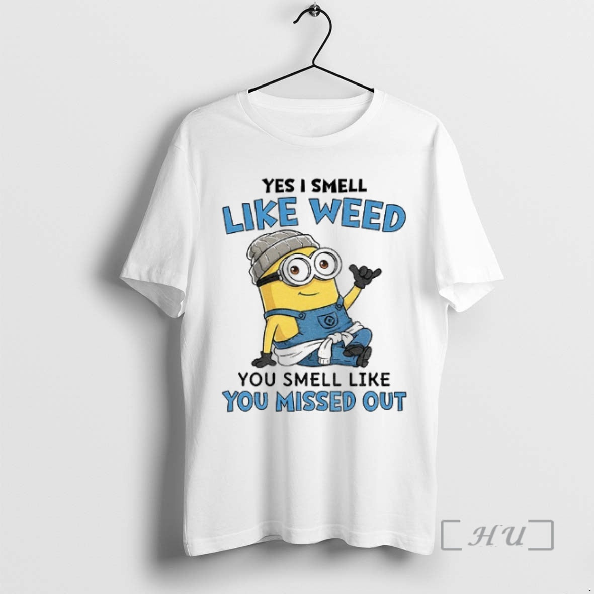 Officials Minion Yes I Smell Like Weed You Smell Like You Missed Out Premium T-Shirts, Hoodie, Sweatshirt | InkRitualCo.com