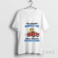 Officials Minion You Couldnt Handle Me Even If I Came With Instructions Premium T Shirts Hoodie, Sweatshirt | InkRitualCo.com