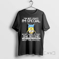 Officials Minions Im Not Crazy Im Special No Wait Maybe Im Crazy One Second T-Shirts, Hoodie, Sweatshirt | InkRitualCo.com