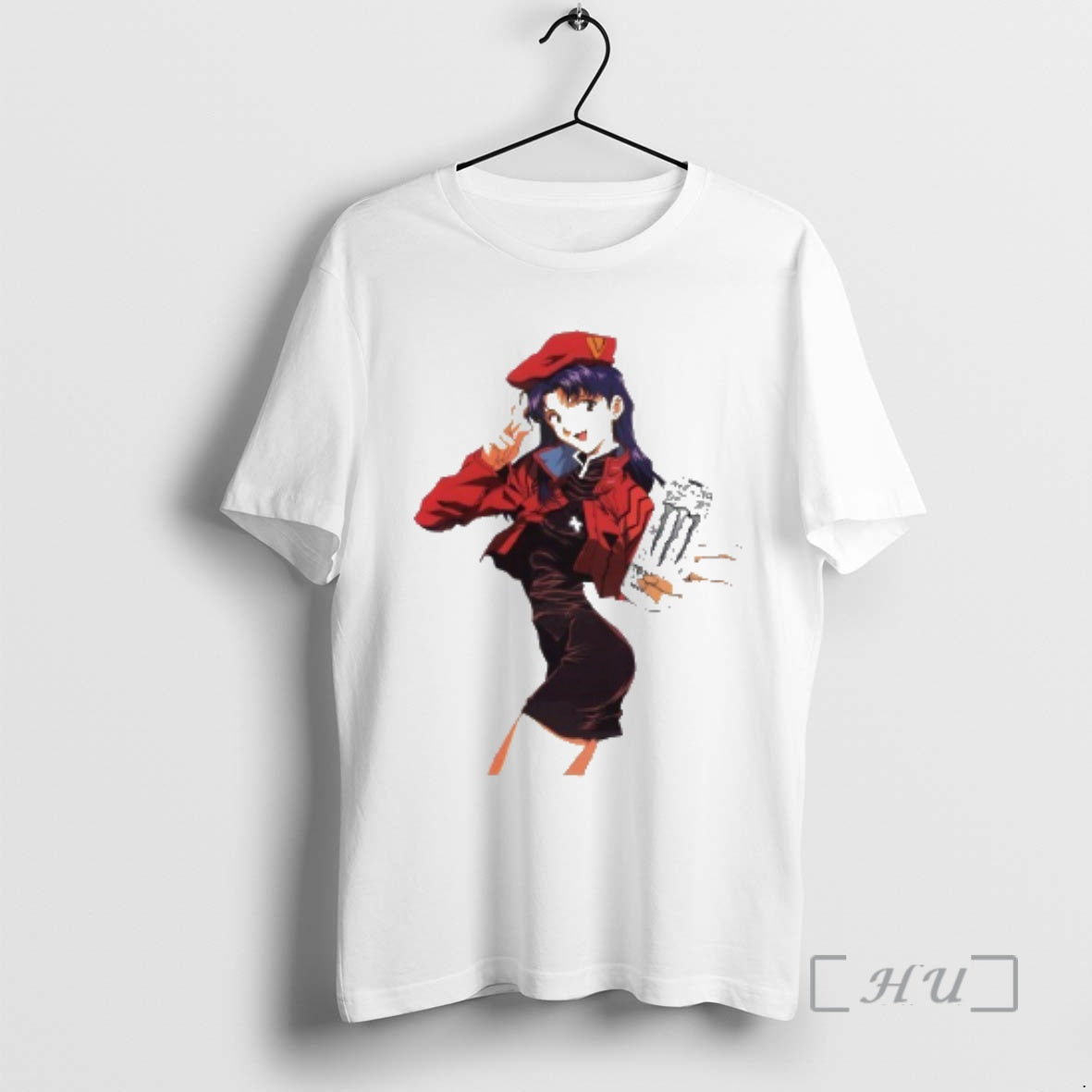Officials Misato Katsuragi Monster Funny Anime T-Shirts, Hoodie, Sweatshirt | InkRitualCo.com