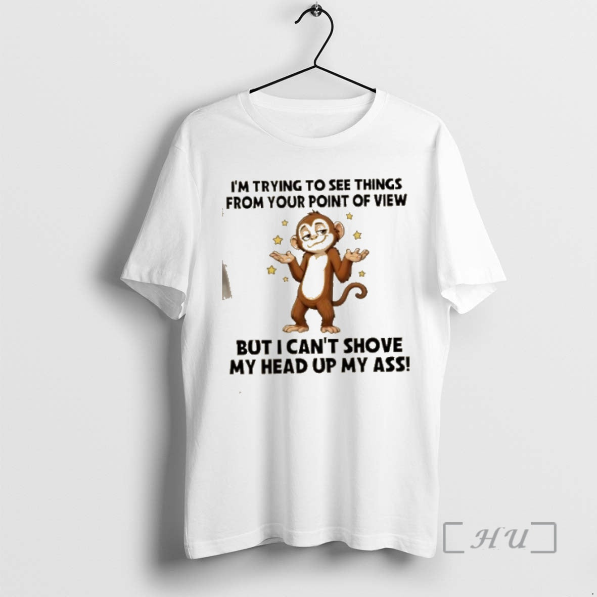 Officials Monkey Im Trying To See Things From Your Point Of View But I Cant T-Shirts, Hoodie, Sweatshirt | InkRitualCo.com