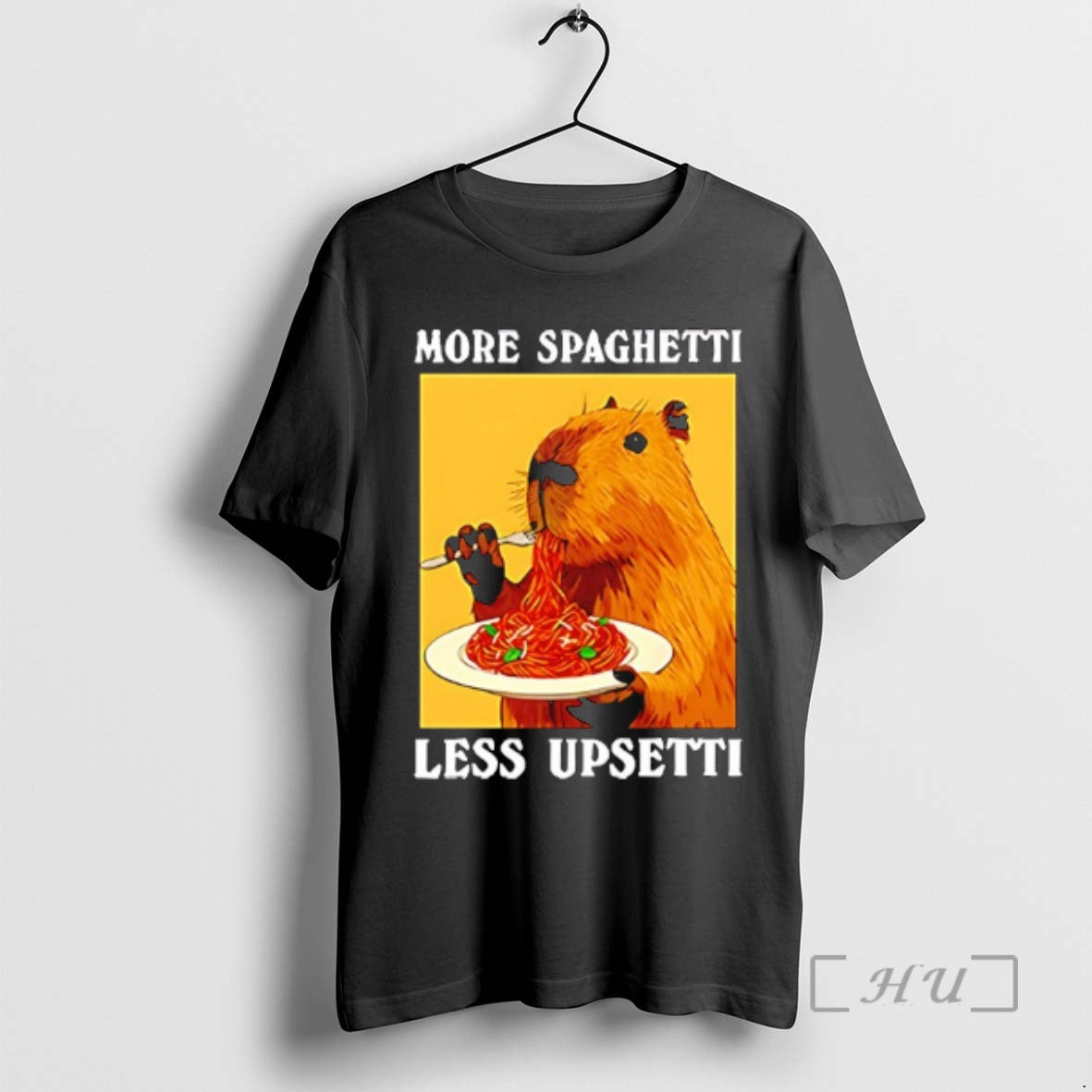 Officials More Spaghetti Less Upsetti Capybara T-Shirts, Hoodie, Sweatshirt | InkRitualCo.com