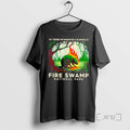 Officials Mouse Blazing Cut Through The Inconceivable Wilderness Of Fire Swamp National Park Premium T-Shirts, Hoodie,...