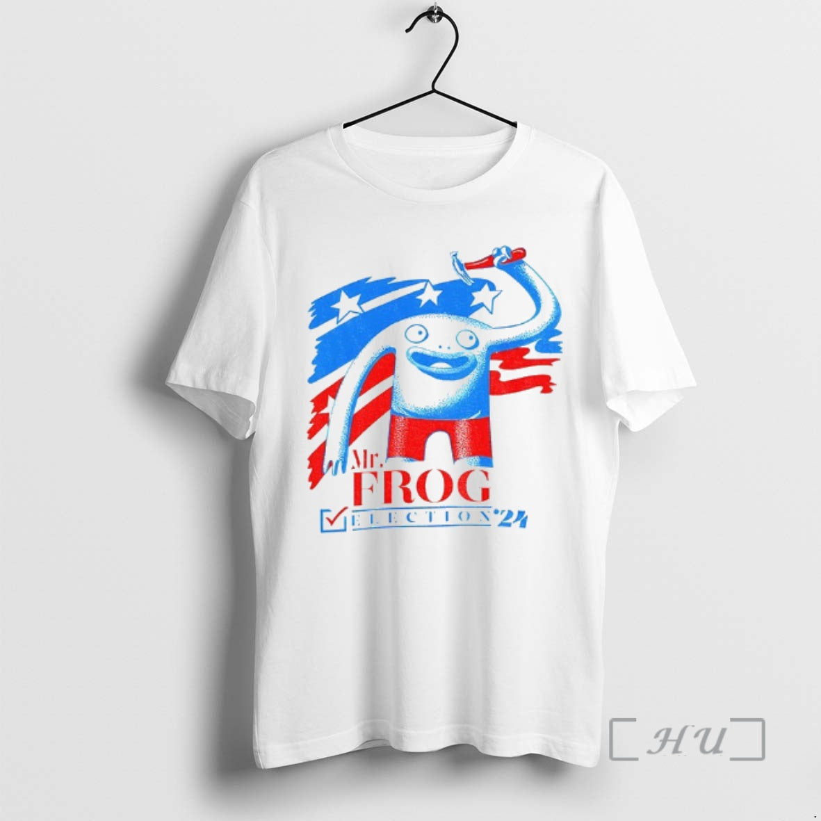 Officials Mr Frog Election 24 Patriotic Red Blue Frog Graphic T-Shirts, Hoodie, Sweatshirt | InkRitualCo.com