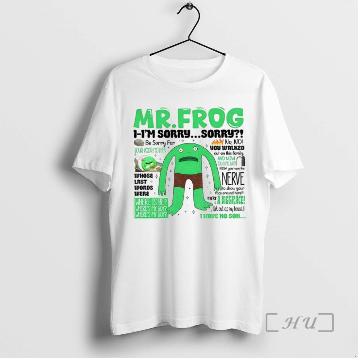 Officials Mr Frog Where Is My Boy Dad Quote Internet Tiktok Meme Premium T Shirts Hoodie, Sweatshirt | InkRitualCo.com