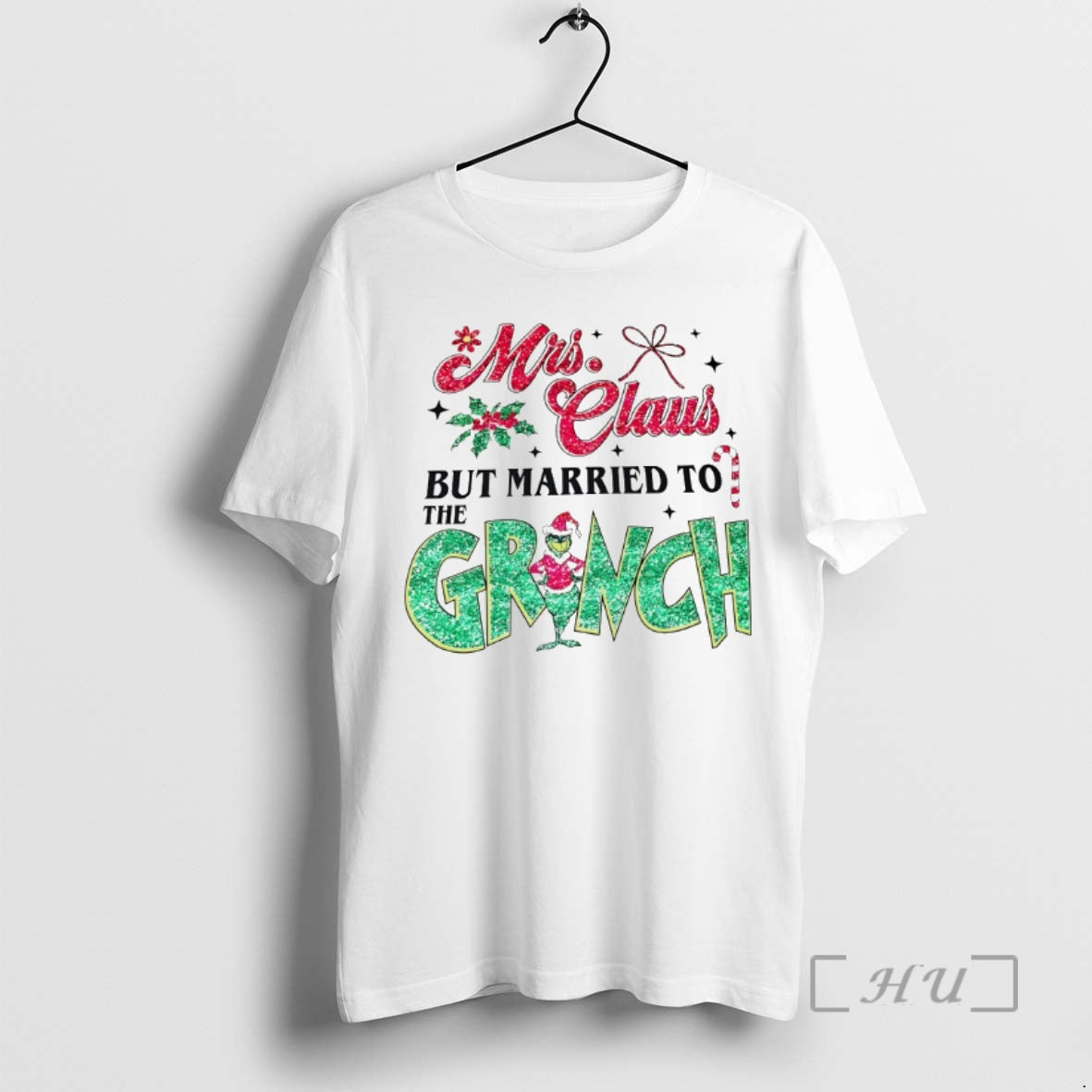 Officials Mrs Claus But Married To The Grinch T-Shirts, Hoodie, Sweatshirt | InkRitualCo.com