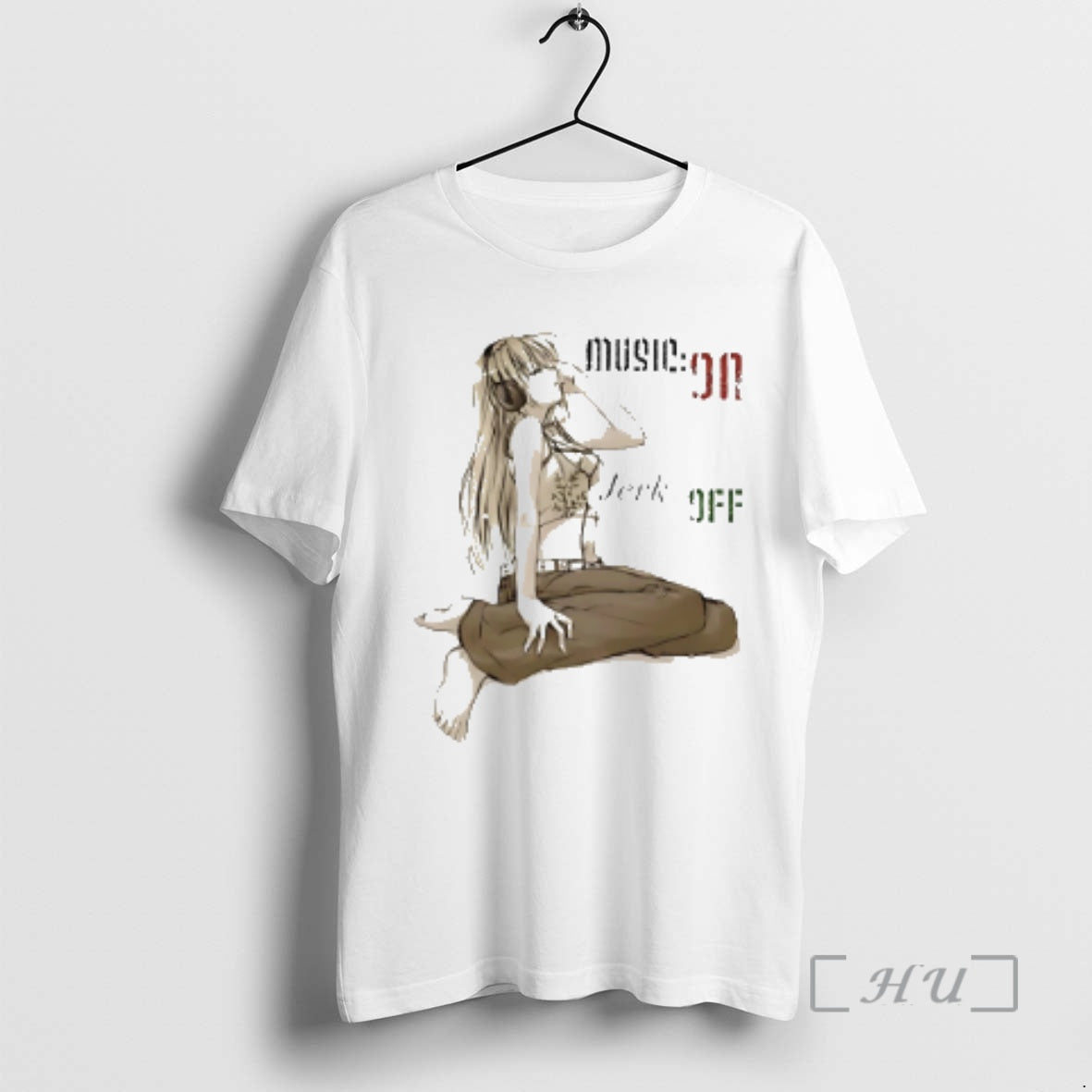 Officials Music On Jerk Off Anime T-Shirts, Hoodie, Sweatshirt | InkRitualCo.com