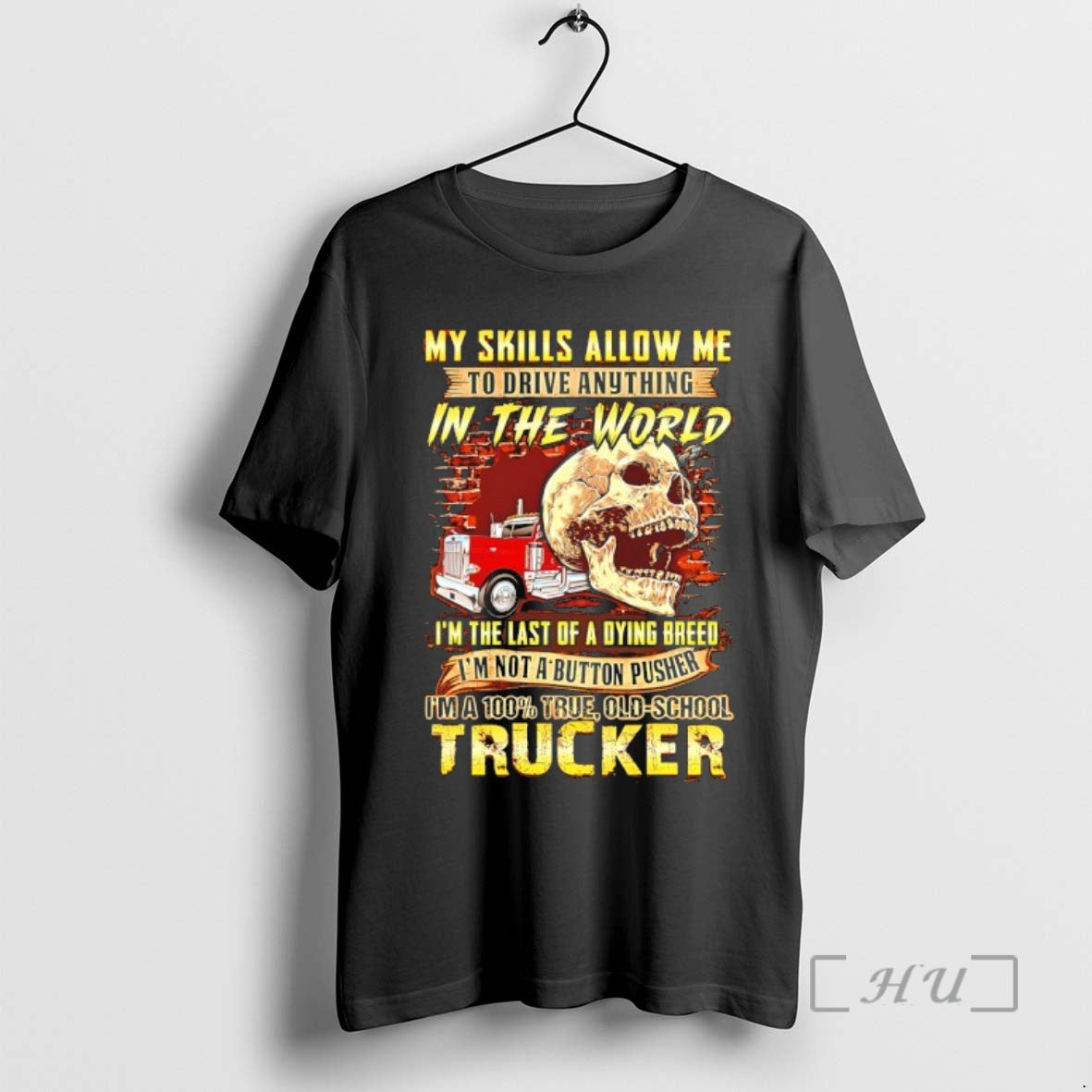 Officials My Skills Allow Me To Drive Anything In The World Skull Premium T Shirts Hoodie, Sweatshirt | InkRitualCo.com