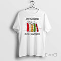 Officials My Weekend Is Fully Booked T-Shirts, Hoodie, Sweatshirt | InkRitualCo.com