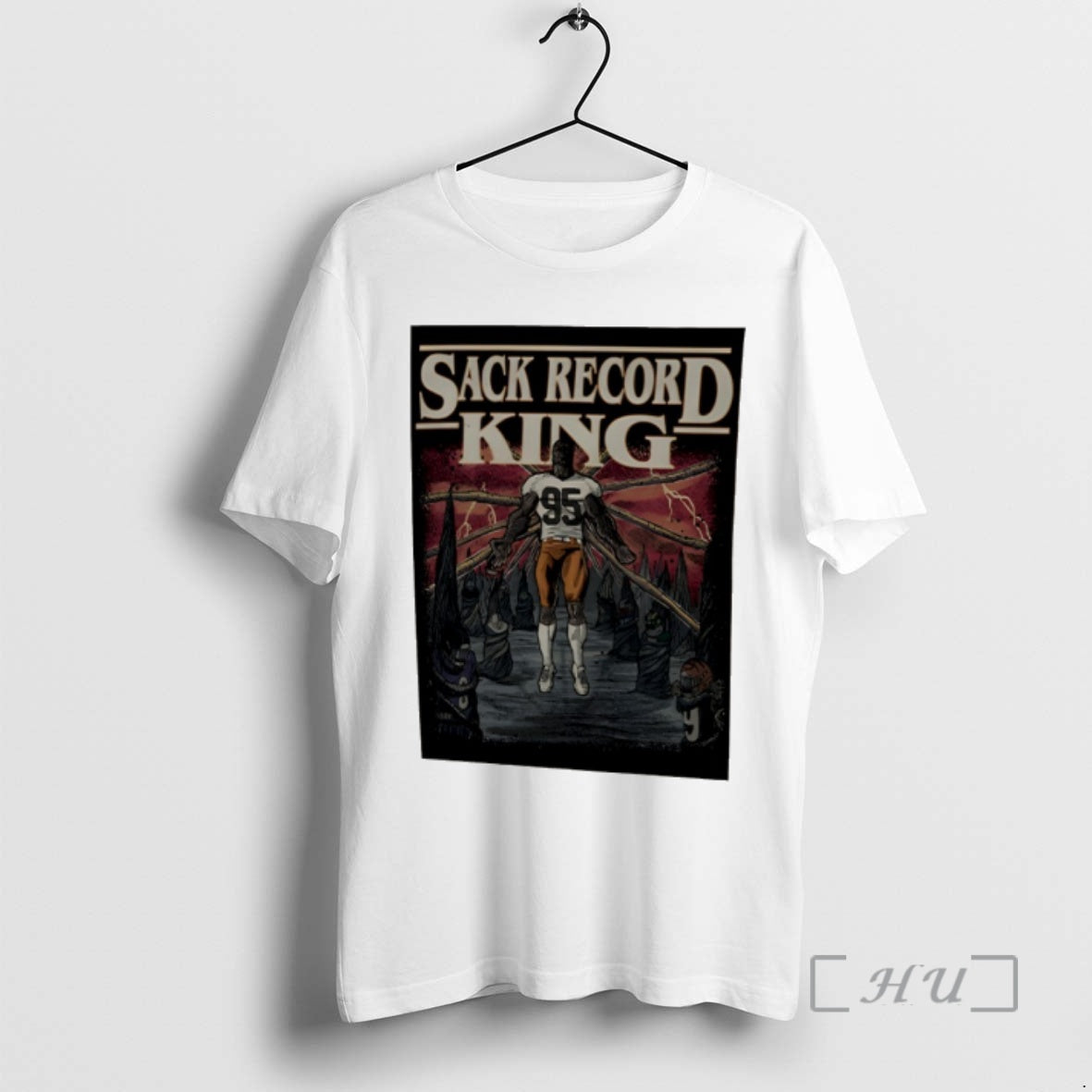 Officials Myles Garrett Cleveland Browns Sack Record King T-Shirts, Hoodie, Sweatshirt | InkRitualCo.com