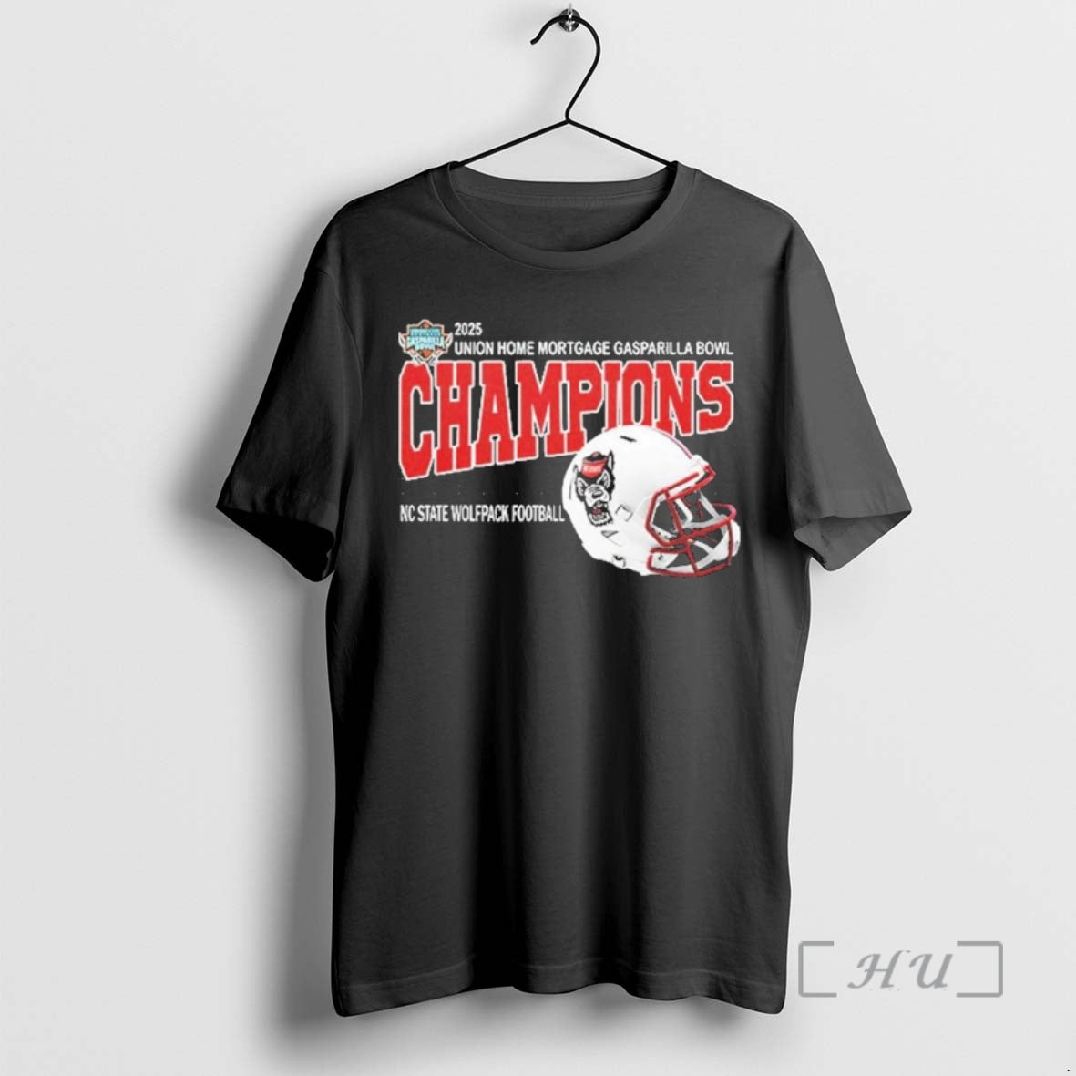 Officials Nc State Wolfpack 2025 Gasparilla Bowl Champions Helmet T-Shirts, Hoodie, Sweatshirt | InkRitualCo.com