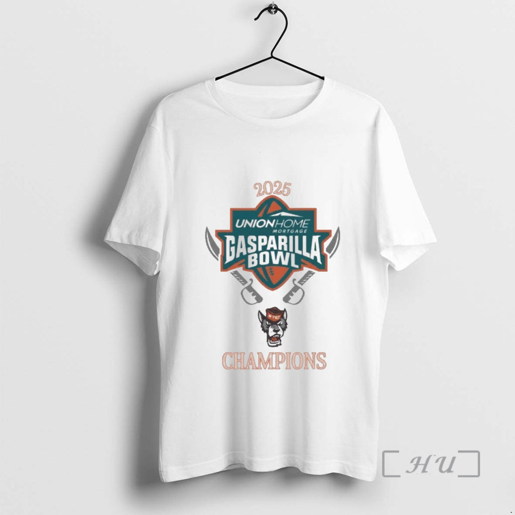 Officials Nc State Wolfpack 2025 Union Home Gasparilla Bowl Champions T-Shirts, Hoodie, Sweatshirt | InkRitualCo.com