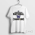 Officials Ncaa Washington Huskies 2025 National Champions T-Shirts, Hoodie, Sweatshirt | InkRitualCo.com