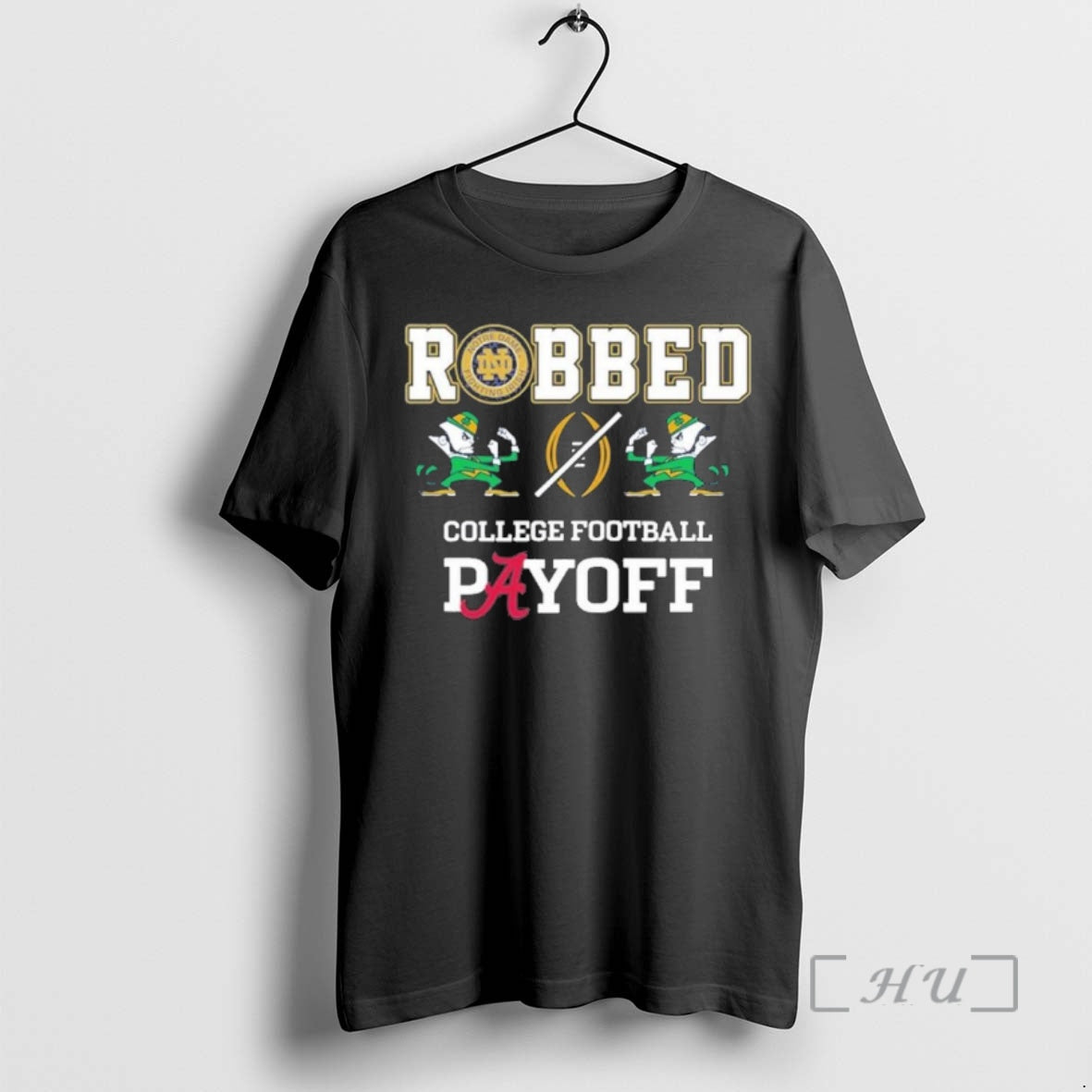 Officials Nd Irish Robbed Playoff T-Shirts, Hoodie, Sweatshirt | InkRitualCo.com