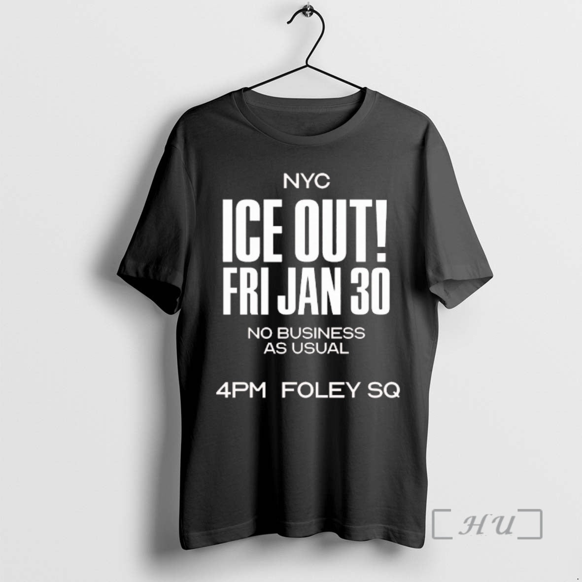 Officials Nyc Ice Out Friday January 30 2026 No Business As Usual Premium T Shirts Hoodie, Sweatshirt | InkRitualCo.com