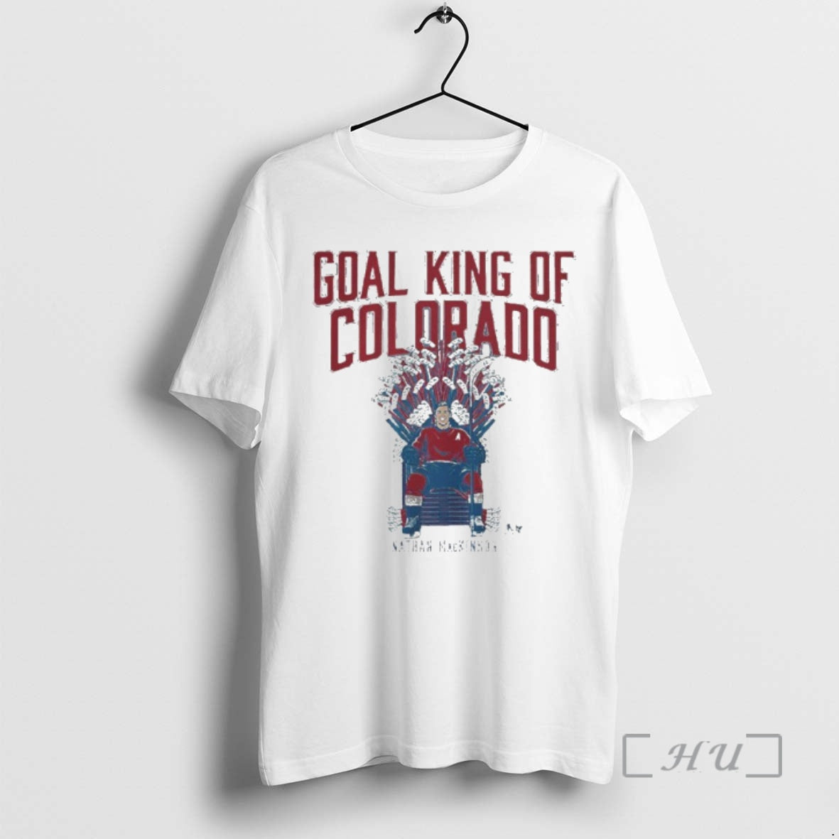 Officials Nathan Mackinnon Goal King Of Colorado T-Shirts, Hoodie, Sweatshirt | InkRitualCo.com
