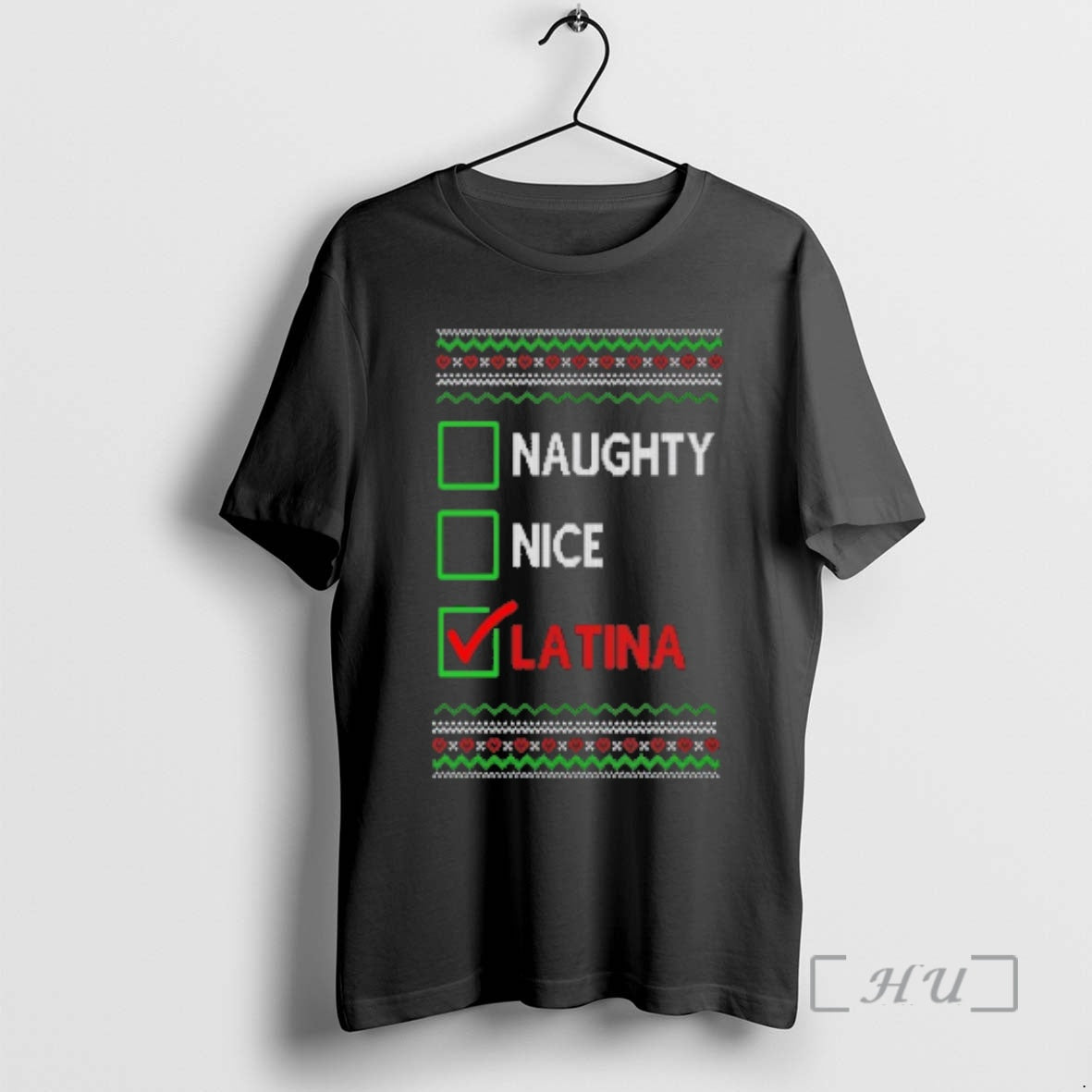Officials Naughty Nice Latina Ugly Christmas Sweat T-Shirts, Hoodie, Sweatshirt | InkRitualCo.com