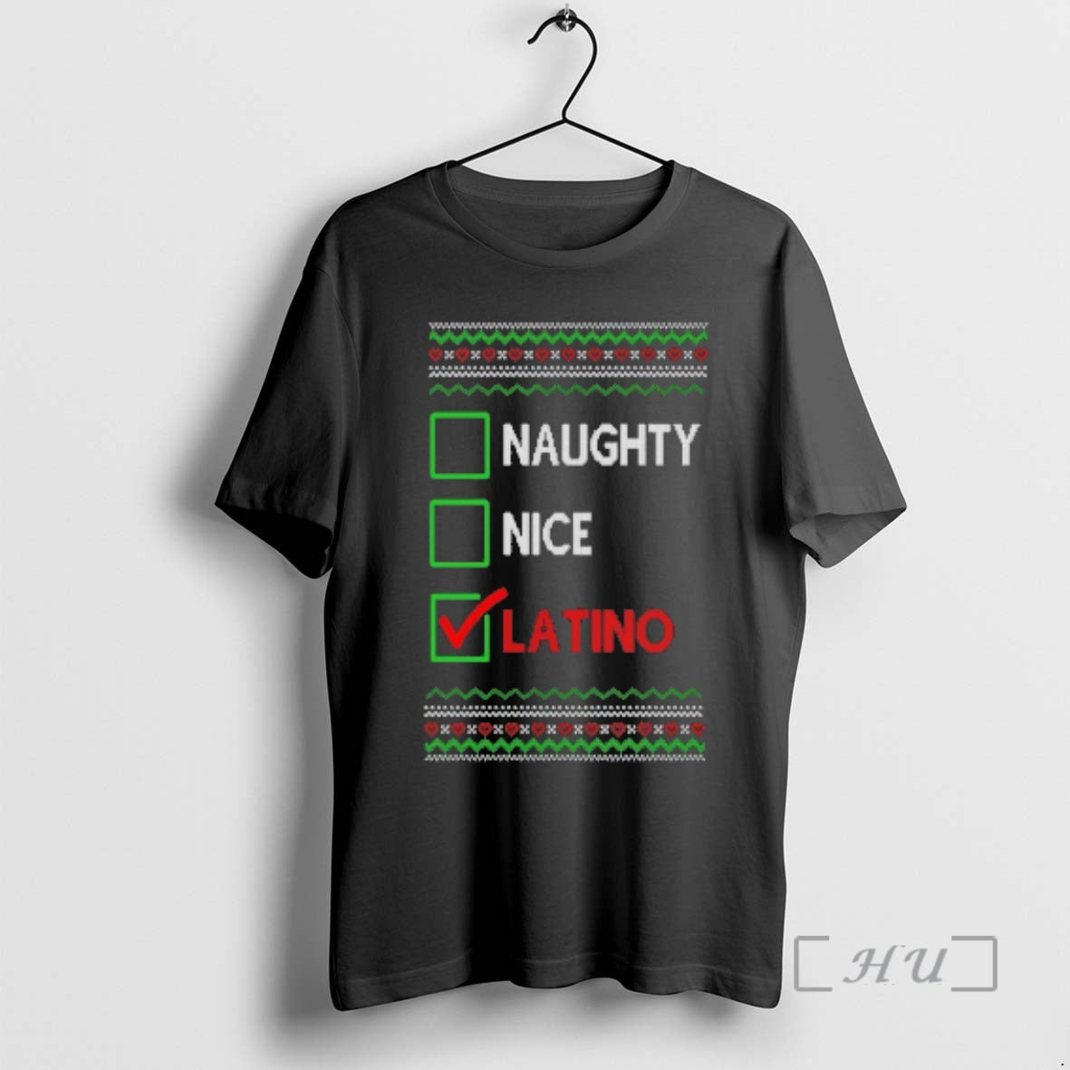 Officials Naughty Nice Latino Ugly Christmas Sweat T-Shirts, Hoodie, Sweatshirt | InkRitualCo.com