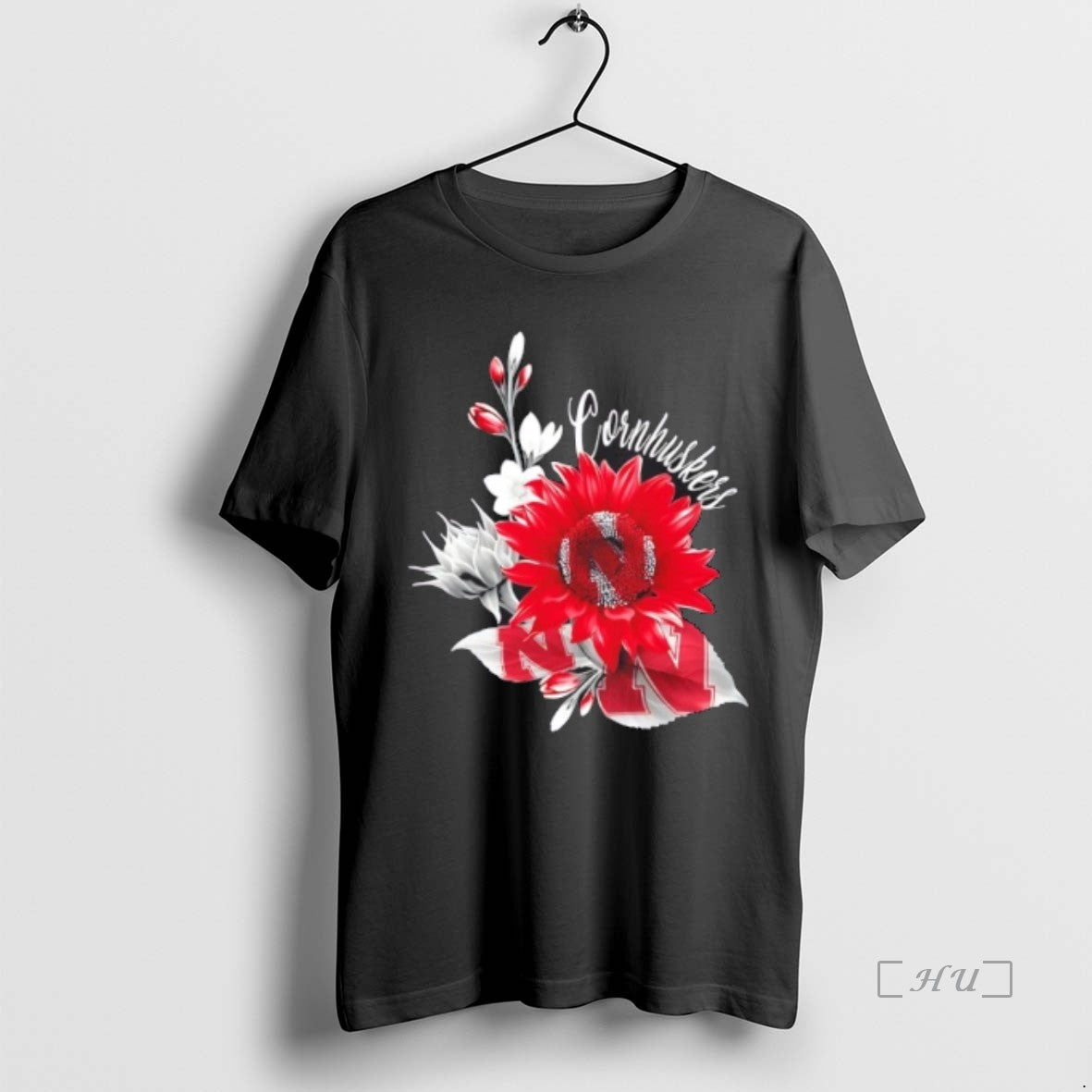 Officials Nebraska Cornhuskers Football X Sunflower Floral T-Shirts, Hoodie, Sweatshirt | InkRitualCo.com