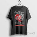Officials Nebraska Cornhuskers Real Women Love Volleyball Smart Women Love The Nebraska Premium T Shirts Hoodie, Sweatshirt