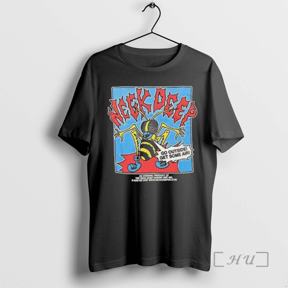 Officials Neck Deep Go Outside Get Some Air Graphic T-Shirts, Hoodie, Sweatshirt | InkRitualCo.com