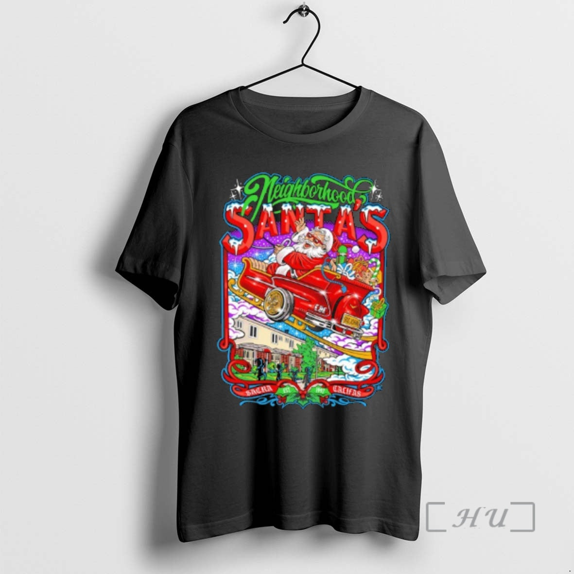 Officials Neighborhood Santas Sacra Califas Est T-Shirts, Hoodie, Sweatshirt | InkRitualCo.com