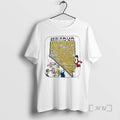 Officials Nevada Sporting Map Cartoon Vintage T-Shirts, Hoodie, Sweatshirt | InkRitualCo.com