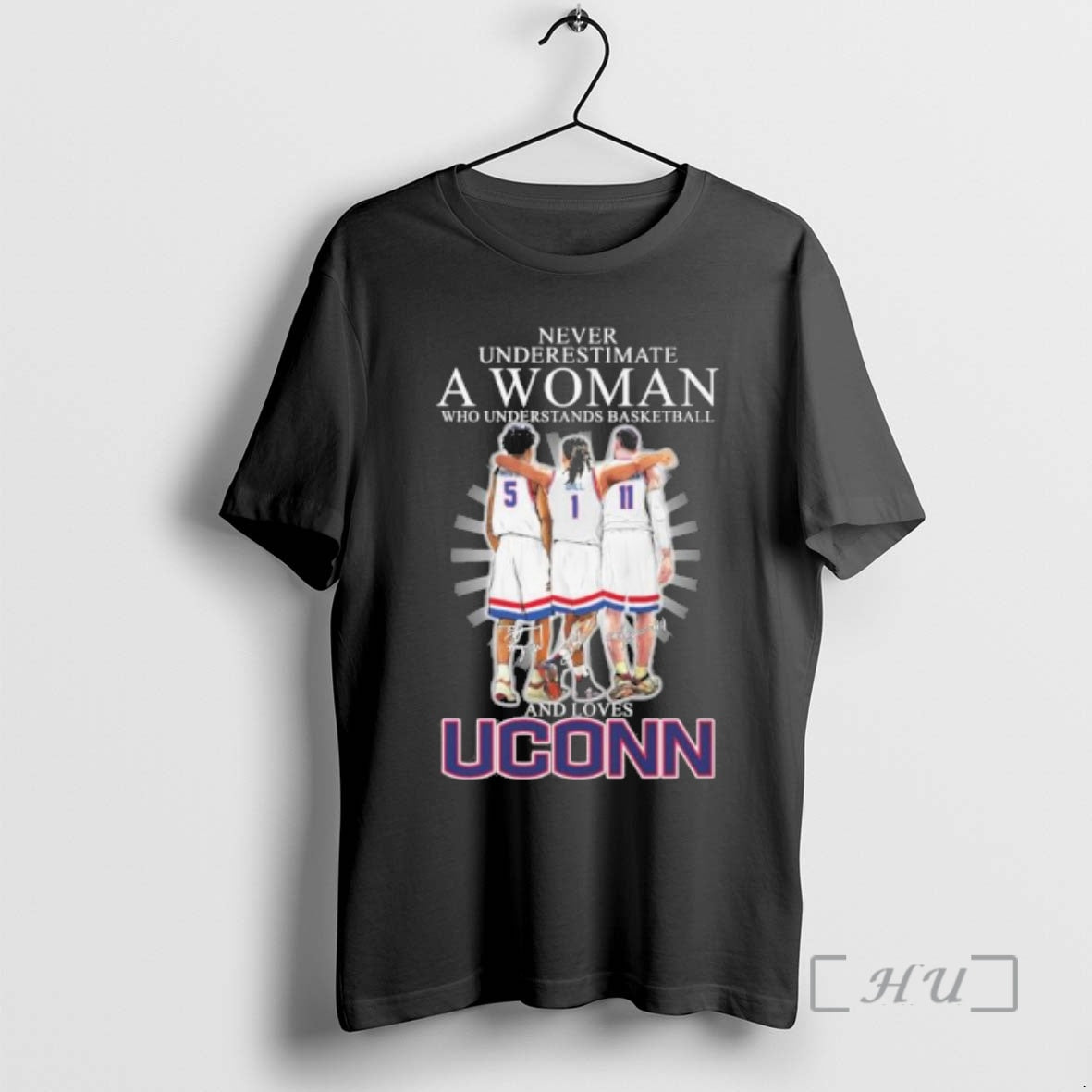 Officials Never Underestimate A Woman Who Understands Basketball And Loves Uconn Huskies 2026 Premium T-Shirts, Hoodie,...