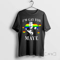 Officials New England Football Im Gay For Maye Lgbt Heart T-Shirts, Hoodie, Sweatshirt | InkRitualCo.com