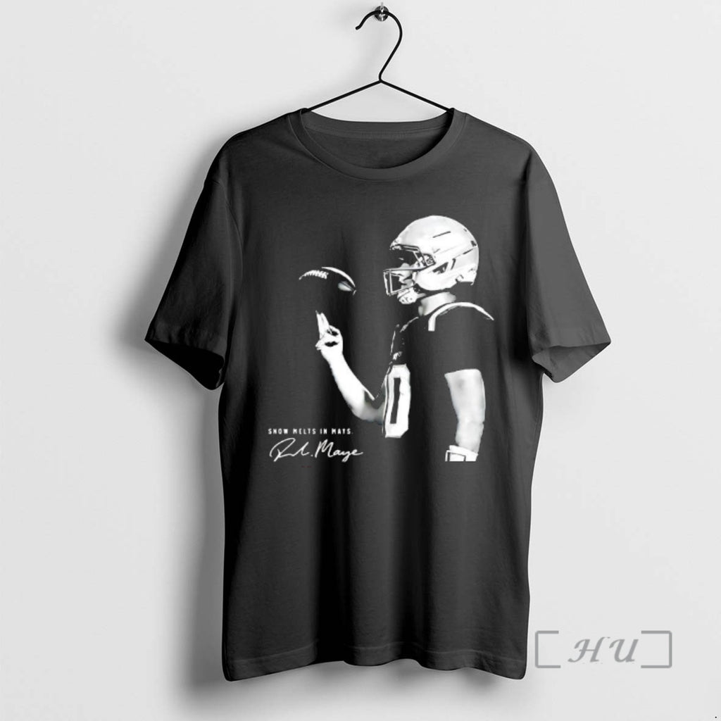 Officials New England Football Maye Snow Melts In Mays T-Shirts, Hoodie, Sweatshirt | InkRitualCo.com