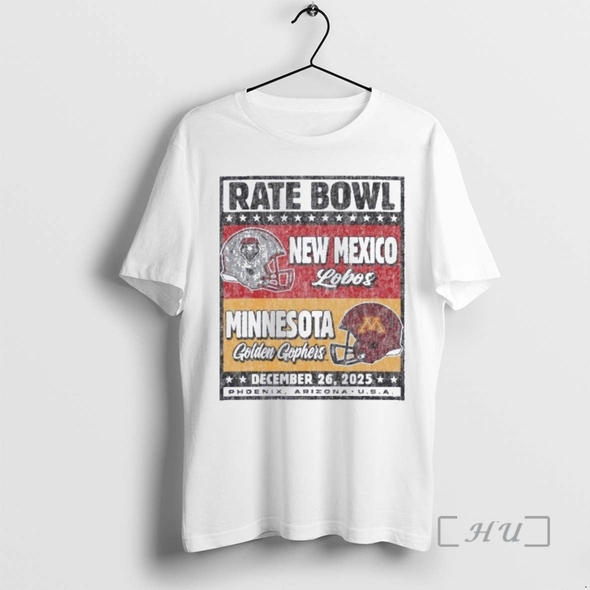 Officials New Mexico Lobos Vs Minnesota Golden Gophers 2025 Rate Bowl Vintage Premium T Shirts Hoodie, Sweatshirt