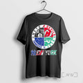 Officials New York City Sports Nets Devils Jets Yankees Logos Combine T-Shirts, Hoodie, Sweatshirt
