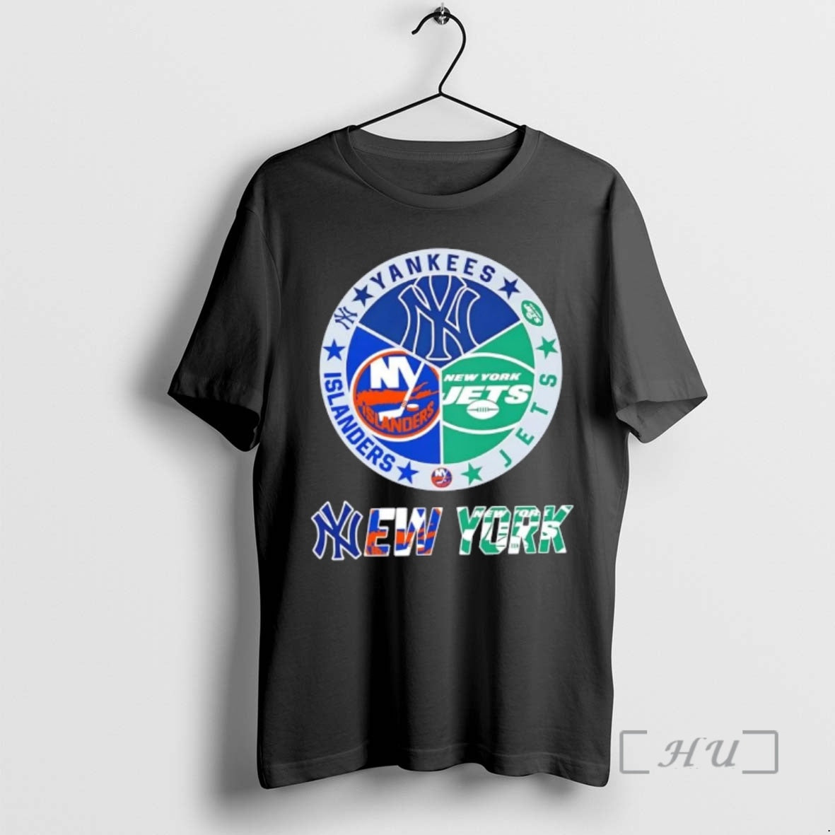 Officials New York City Sports Yankees Jets Islanders Logos Combine T-Shirts, Hoodie, Sweatshirt