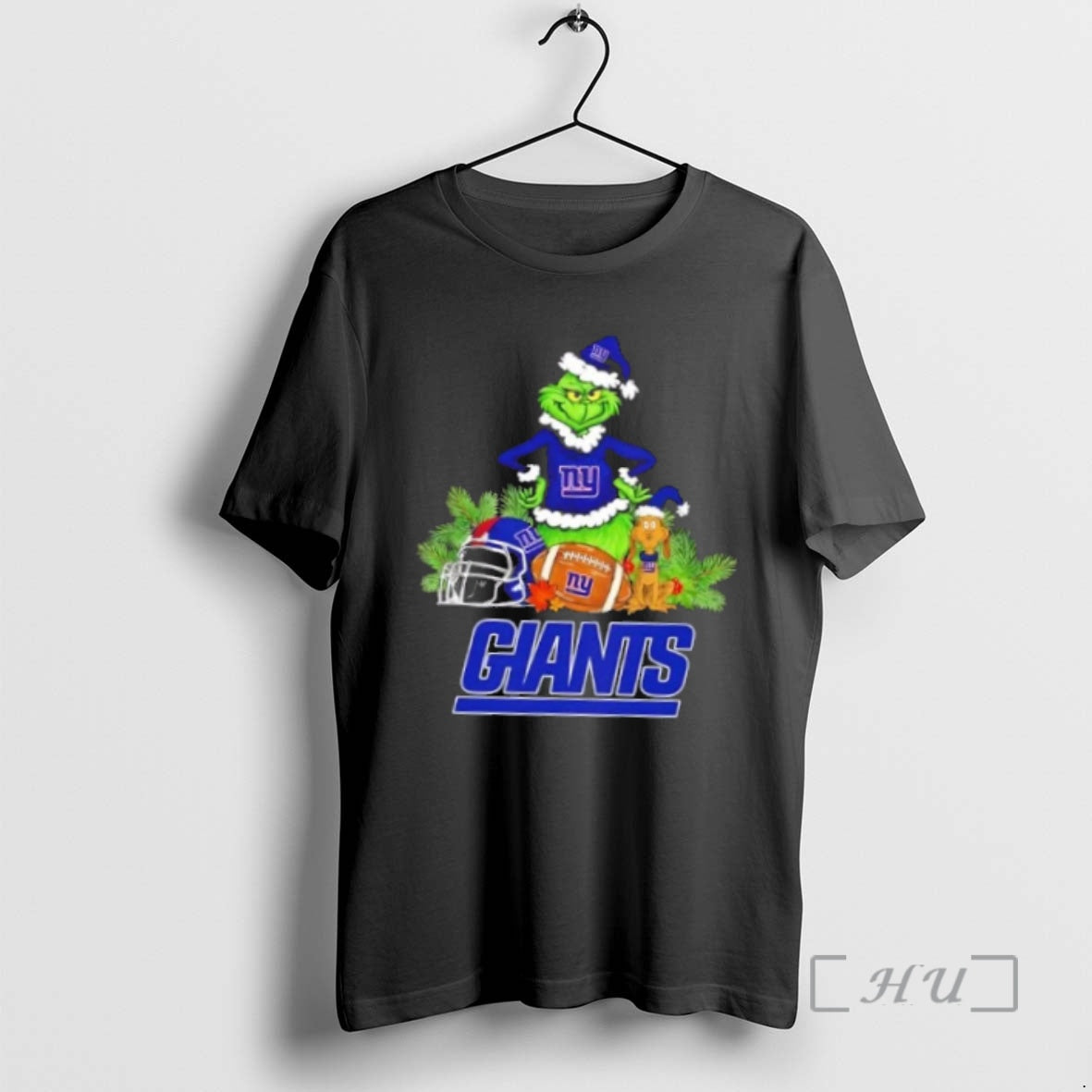 Officials New York Giants Football X Grinch And Max Dog Merry Christmas Premium T Shirts Hoodie, Sweatshirt | InkRitualCo.com