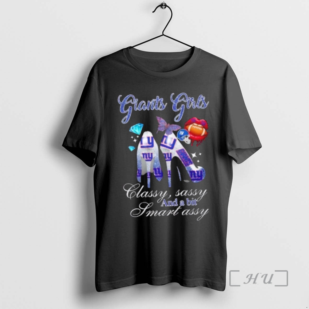 Officials New York Giants Girls High Heels Classy Sassy And A Bit Smart Assy Premium T-Shirts, Hoodie, Sweatshirt