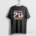 Officials New York Mets Pete Alonso Thank You 20 Signature Bear Mascot Double Sided Graphic T-Shirts, Hoodie, Sweatshirt
