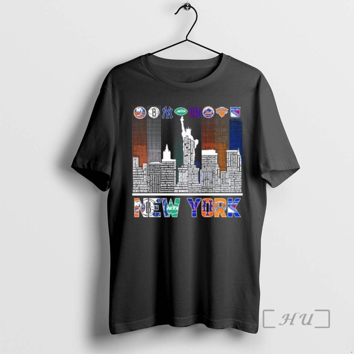 Officials New York Sports Islanders Brooklyn Nets Yankees Jets Giants Mets Knicks Rangers All Names T-Shirts, Hoodie,...