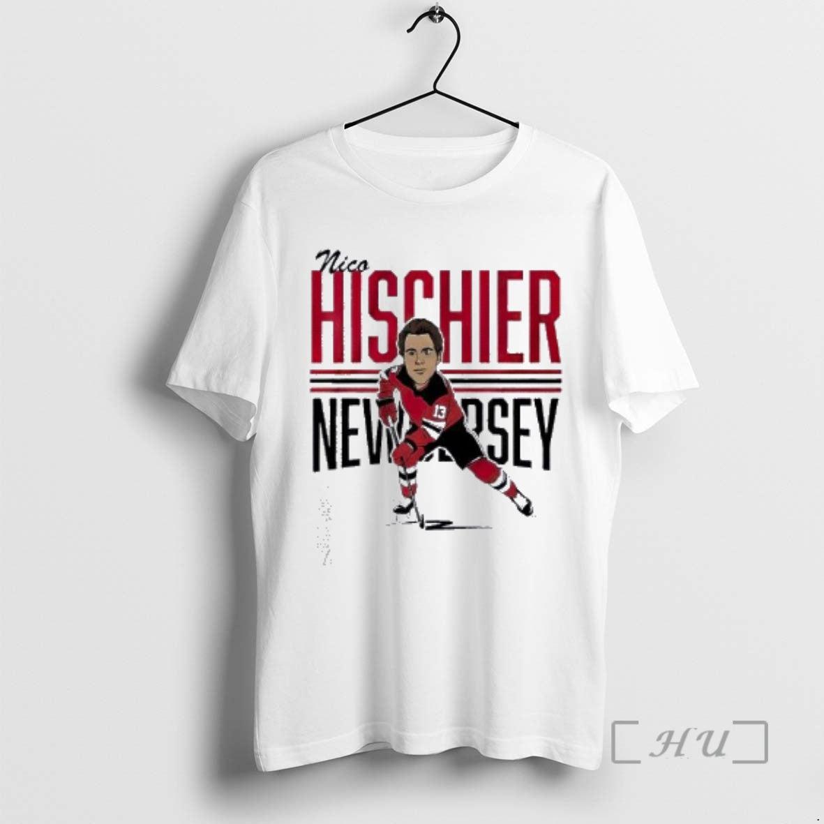 Officials Nico Hischie Center Ice Caricature T-Shirts, Hoodie, Sweatshirt | InkRitualCo.com