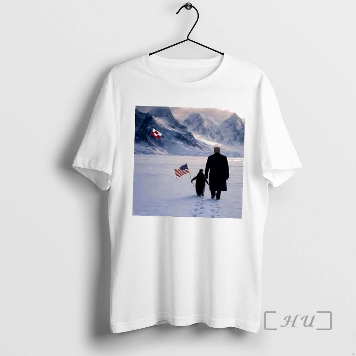Officials Nihilist Penguin And Trump Flag Woman T-Shirts, Hoodie, Sweatshirt | InkRitualCo.com