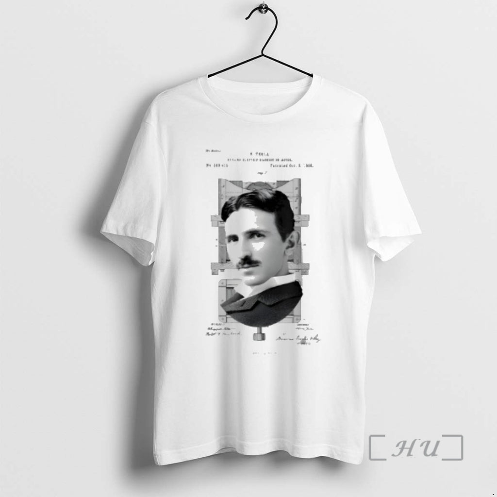 Officials Nikola Tesla Photo Patent T-Shirts, Hoodie, Sweatshirt | InkRitualCo.com